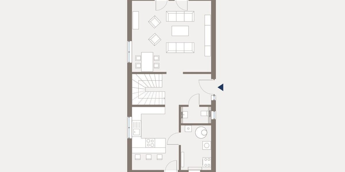 Stilvolles Stadthaus mit flexibler Planung - Ihr neues Zuhause in Mülheim an der Ruhr - Mehrfamilienhaus, Wohnhaus Mülheim an der Ruhr Menden-Holthausen | Angebot:27496323