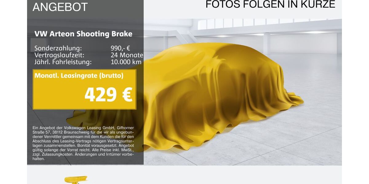 VW Arteon 57.415 km 36.950 &euro; Bochum 44892