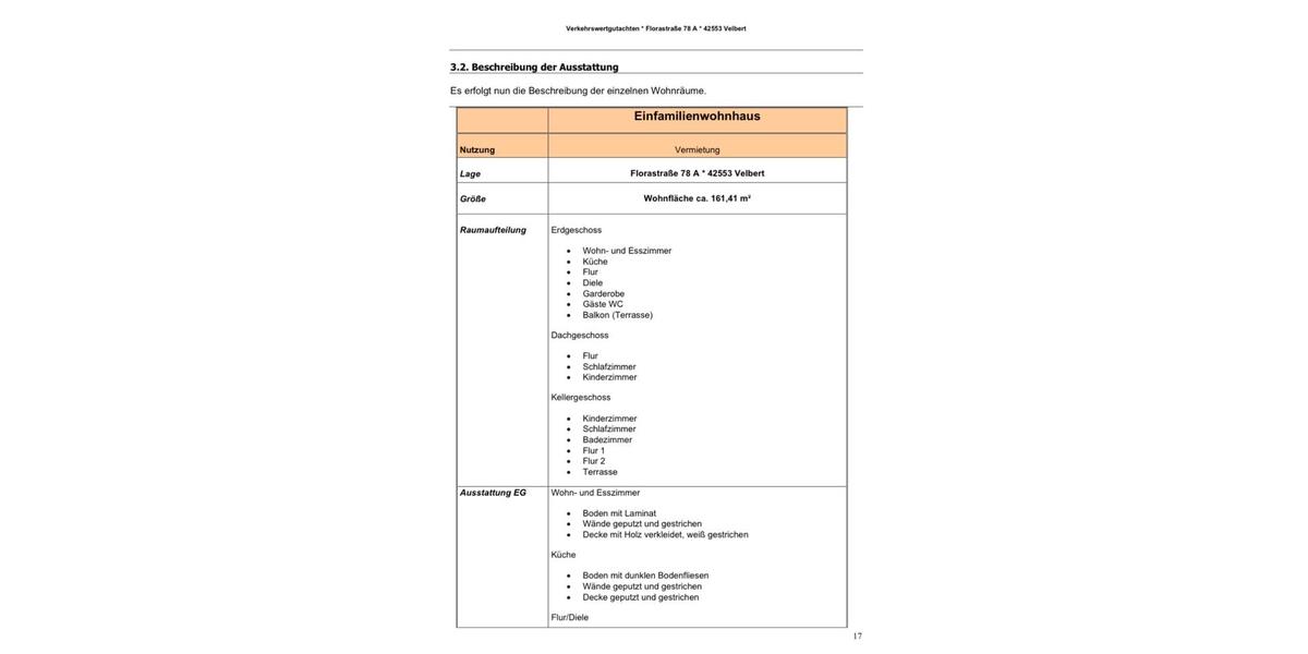 DHH in Velbert-Neviges Rosenhügel, 161 m2 Wohnfläche, BJ 1972 5 zimmer