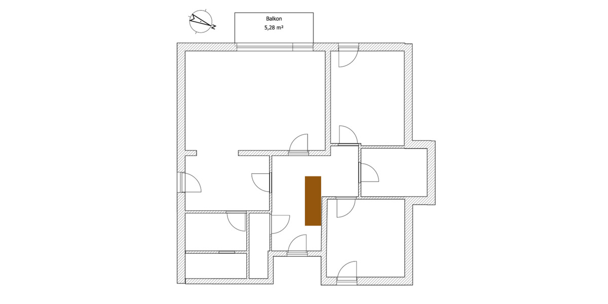 Maisonette-Wohnung mit Balkon in ruhiger Lage von Bochum (44894) 3 zimmer