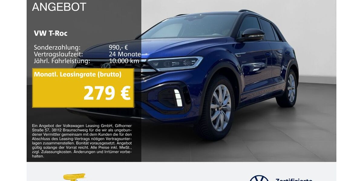 VW T-Roc 5.634 km 34.390 &euro; Oberhausen 46047