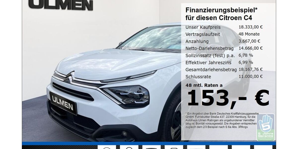 Citroen C4 25.985 km 18.333 &euro; Ratingen 40880