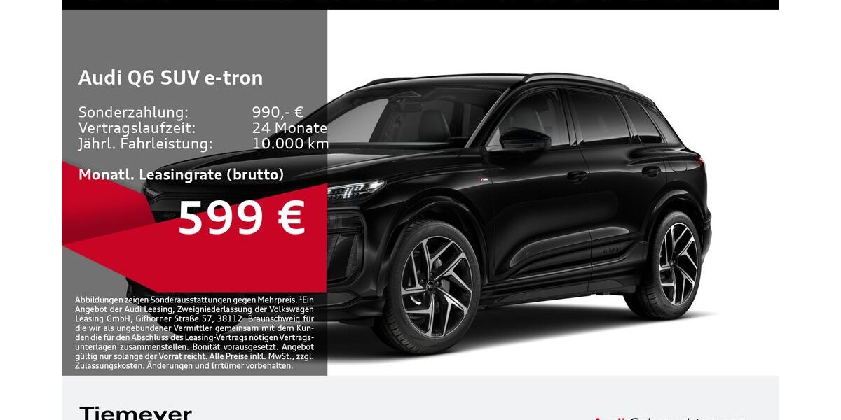 Audi Q6 e-tron 14.919 km 65.260 &euro; Bochum 44809