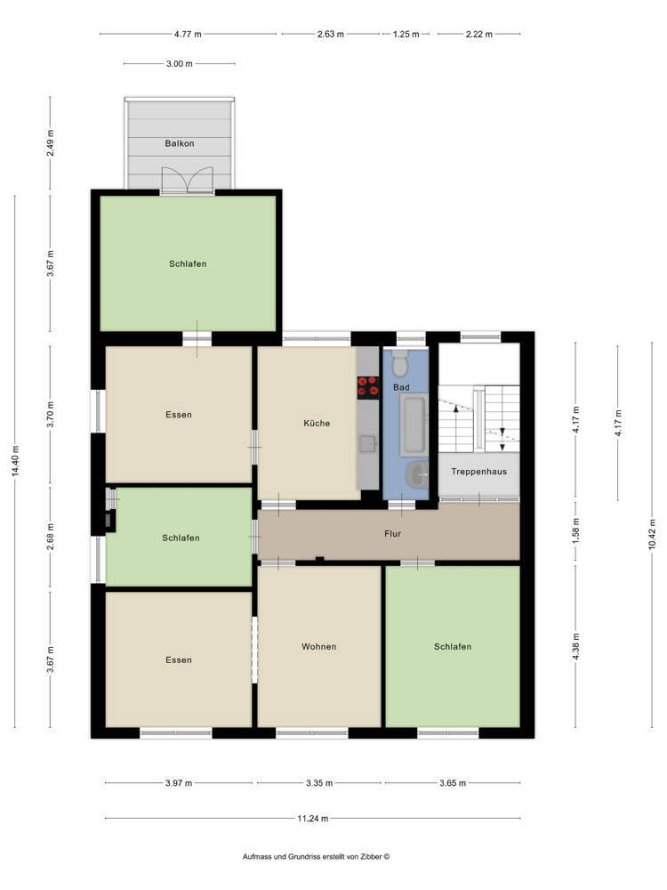 Gastronomische Vollexistenz mit zusätzlichen Mieteinnahmen zimmer