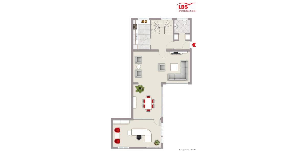 Einfamilienhaus Duisburg Rheinhausen - 5 Zimmer, 152 m&sup2;, 1.500&euro; | Angebot:26531305