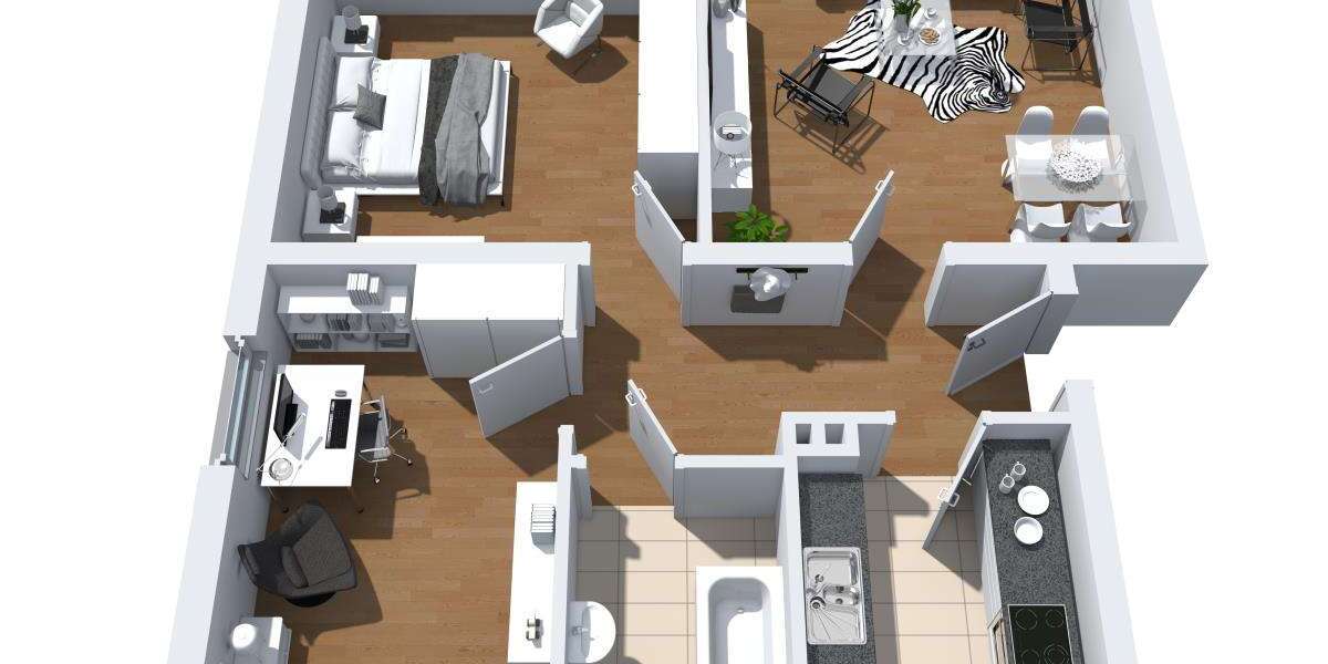 Wohnung zum Mieten in Herne 519 € 65 m² 3 zimmer