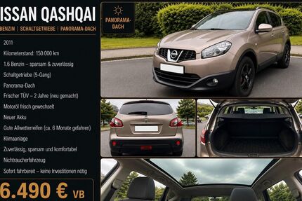 Nissan Qashqai 152.000 km 6.490 &euro; Essen 45277