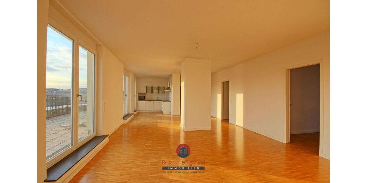 FIRST-CLASS-PENTHOUSE MIT RUHRBLICK - RIESIGE SONNENTERRASSE + BALKONE + TOP-AUSSTATTUNG! 3 zimmer