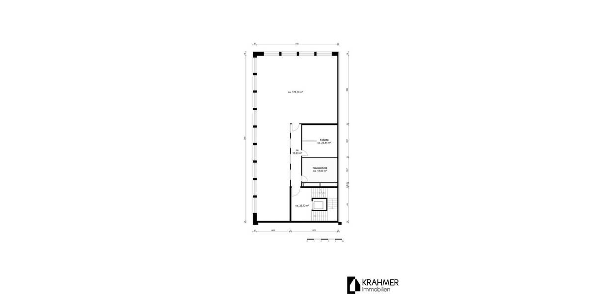 Ratingen-Tiefenbroich: Neue Bürofläche, ca. 215 qm, Lagerfläche optional verfügbar zimmer