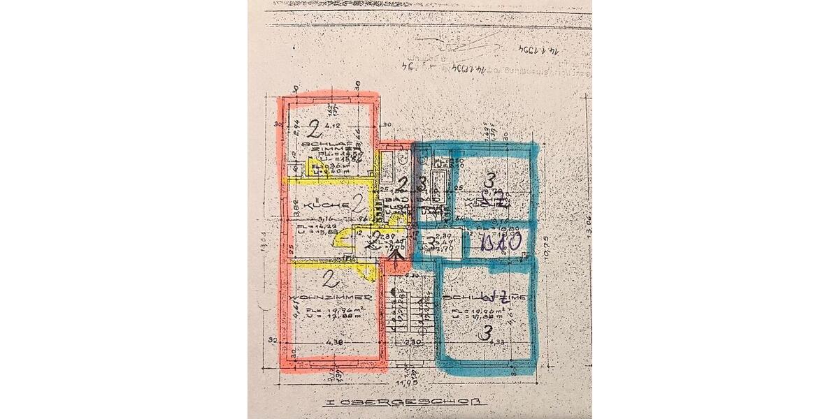 Etagenwohnung Bochum Bochum-Nord - 1 Zimmer, 48 m&sup2;, 450&euro; | Angebot:25798364