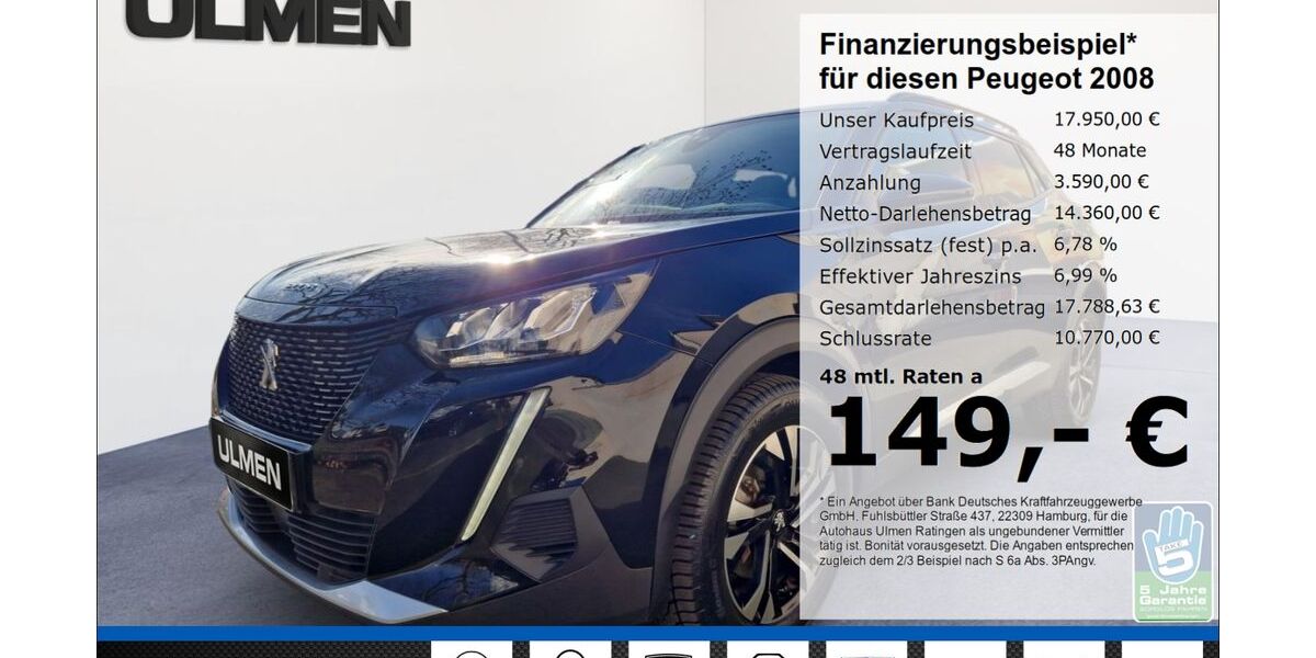 Peugeot 2008 48.580 km 18.680 &euro; Ratingen 40880