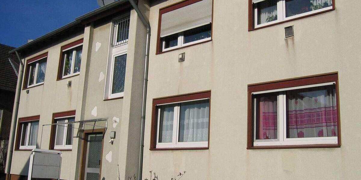 Etagenwohnung Wetter (Ruhr) Alt-Wetter - 2 Zimmer, 54 m&sup2;, 322&euro; | Angebot:25851528