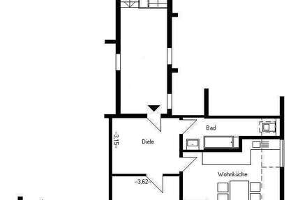 Wohnung Witten Witten-Mitte - 3.5 Zimmer, 92 m&sup2;, 660&euro; | Angebot:27493897