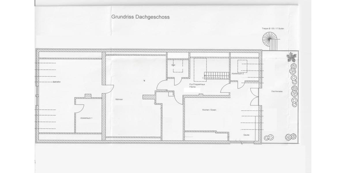 Großzügige Mietwohnung mit Dachterrasse in Recklinghausen 3.5 zimmer
