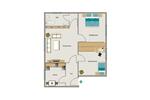 Erdgeschoßwohnung Marl - 3.5 Zimmer, 53 m&sup2;, 460&euro; | Angebot:26418632