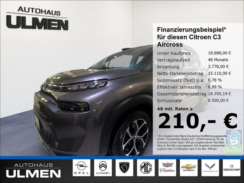 Citroen C3 Aircross 19.735 km 18.888 € Düsseldorf 40231