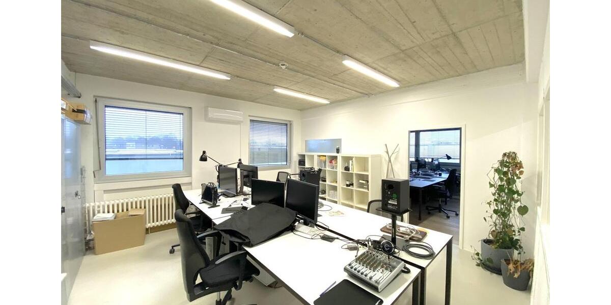 Schickes Büro im Industrial-Style zimmer