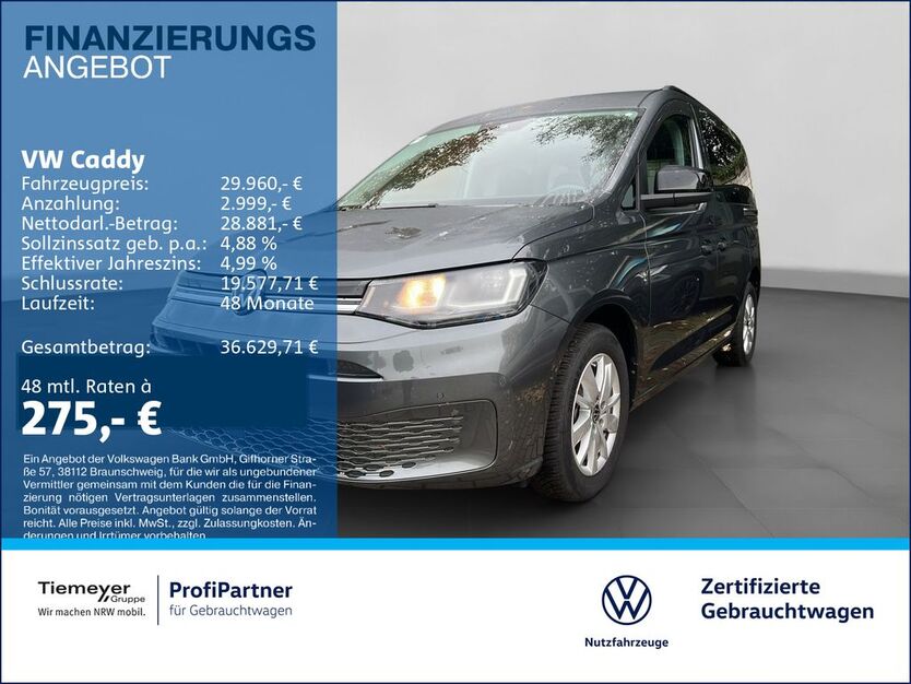 VW Caddy 12.517 km 29.960 € Recklinghausen 45663