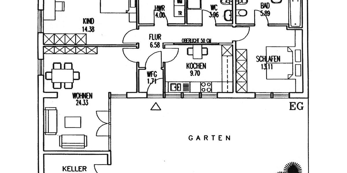 Ideales 2-Generationenhaus 170 m² in Wetter Grundschöttel 6 zimmer