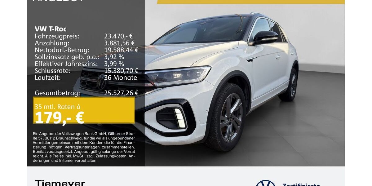 VW T-Roc 75.689 km 21.390 &euro; Duisburg 47059