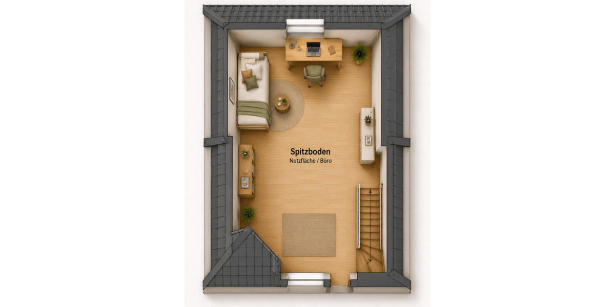 Reihenmittelhaus Herten Bertlich - 3 Zimmer, 80 m&sup2;, 175.000&euro; | Angebot:26694581
