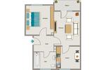 Etagenwohnung Essen Stadtbezirk V - 2.5 Zimmer, 45 m&sup2;, 368&euro; | Angebot:26449938