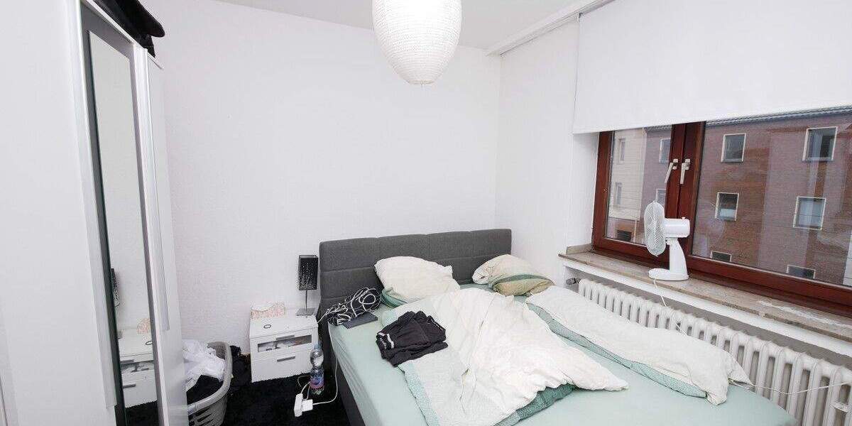 Gepflegte u. effizient geschnittene 2,5 Raum-Etagenwohnung mit Einbauküche in Gelsenkirchen Erle 2 zimmer