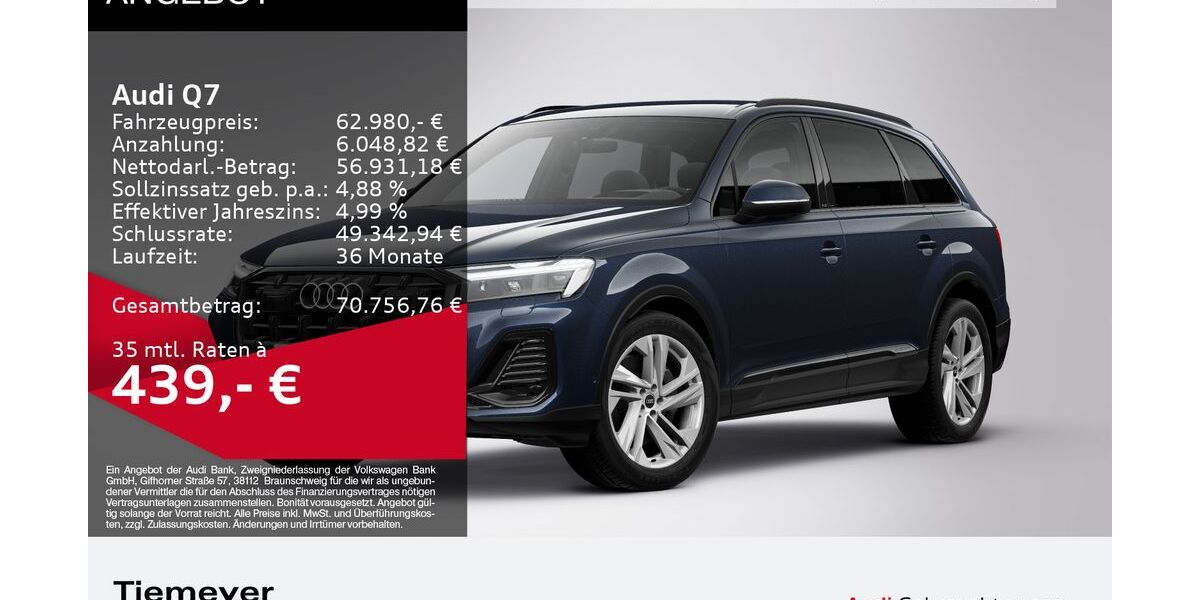 Audi Q7 25.262 km 61.870 &euro; Bochum 44809