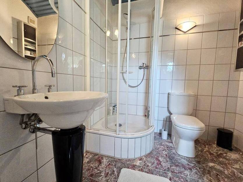 Moderne Architektur trifft auf charmante Baukunst – Häuserensemble aus 2 Einfamilienhäuser, EinliegerWohnung + Fabrikgebäude