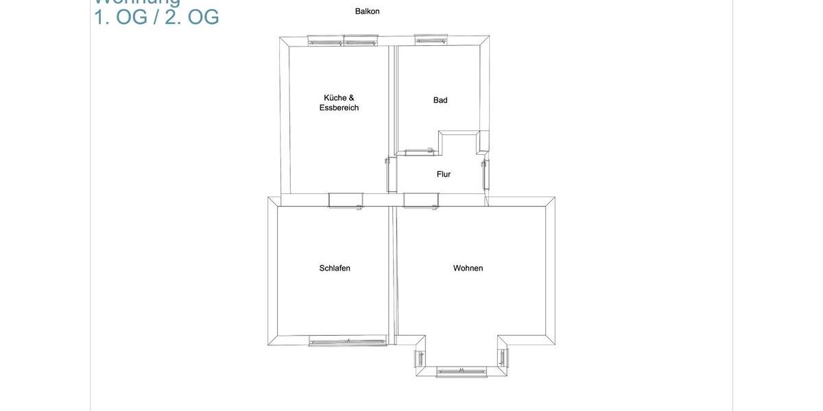 Etagenwohnung Ratingen Homberg - 2.5 Zimmer, 72 m&sup2;, 1.150&euro; | Angebot:25131173