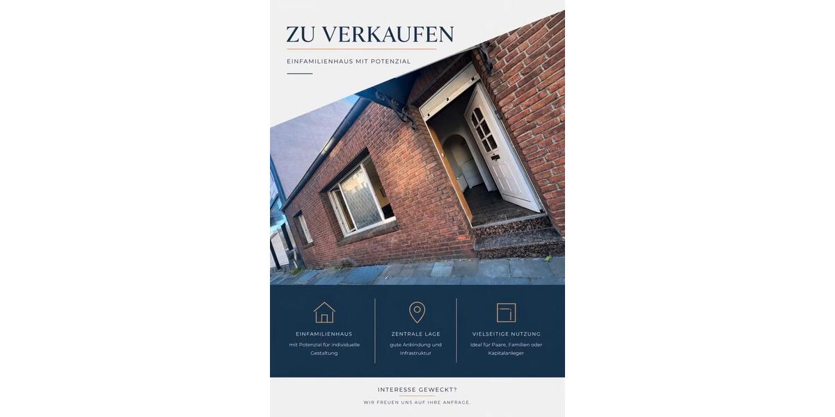 Einfamilienhaus Duisburg Mittelmeiderich - 3.5 Zimmer, 192 m&sup2;, 350.000&euro; | Angebot:26913510
