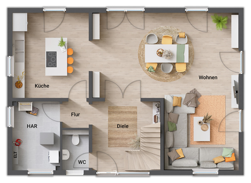 Landhausflair trifft Moderne – 142 m² Wohnraum zum Wohlfühlen 5 zimmer