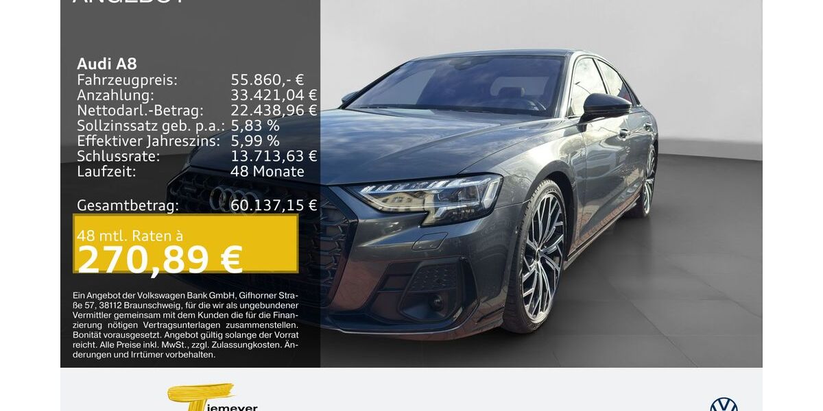 Audi A8 76.464 km 52.480 &euro; Recklinghausen 45663