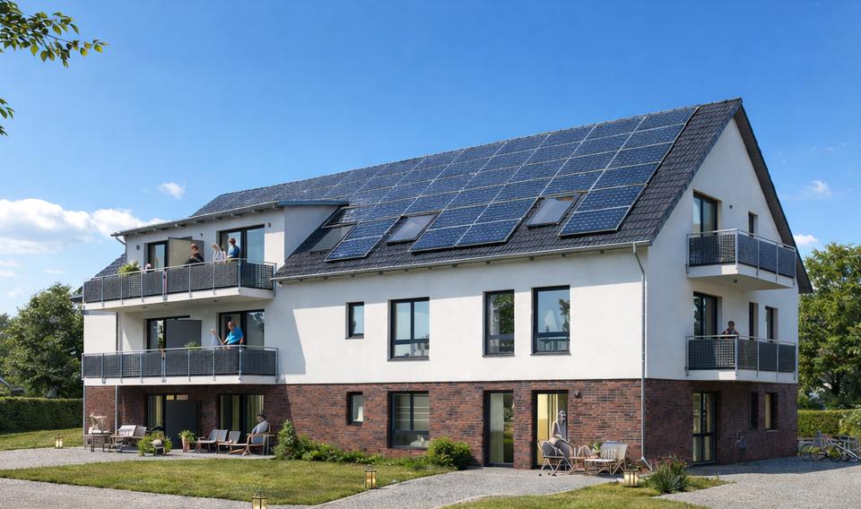 Neubau 2026: Barrierefreie Seniorenwohnung (60+) mit Aufzug & Balkon | WBS 2 zimmer