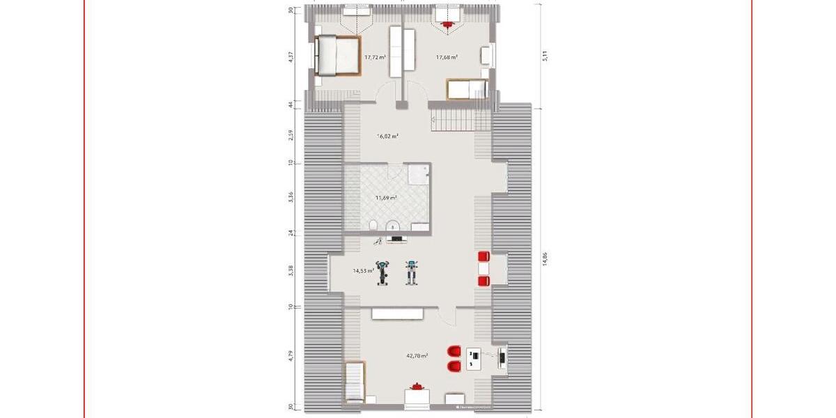 Einfamilienhaus Moers Rheinkamp - 10 Zimmer, 362 m&sup2;, 1.190.000&euro; | Angebot:25612815