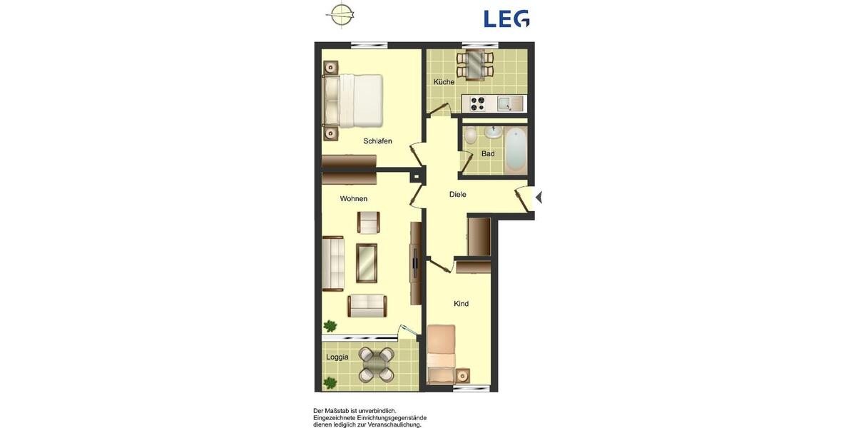 Gepflegte 2-Zimmer-Wohnung in Ratingen West 2 zimmer