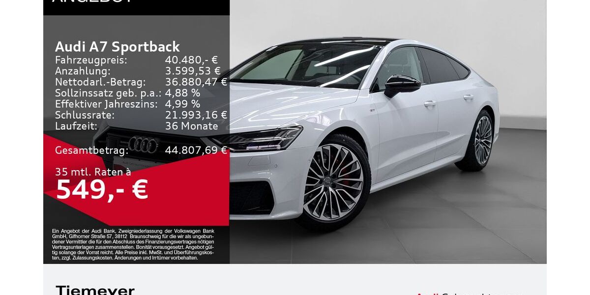 Audi A7 54.937 km 40.480 &euro; Bochum 44809