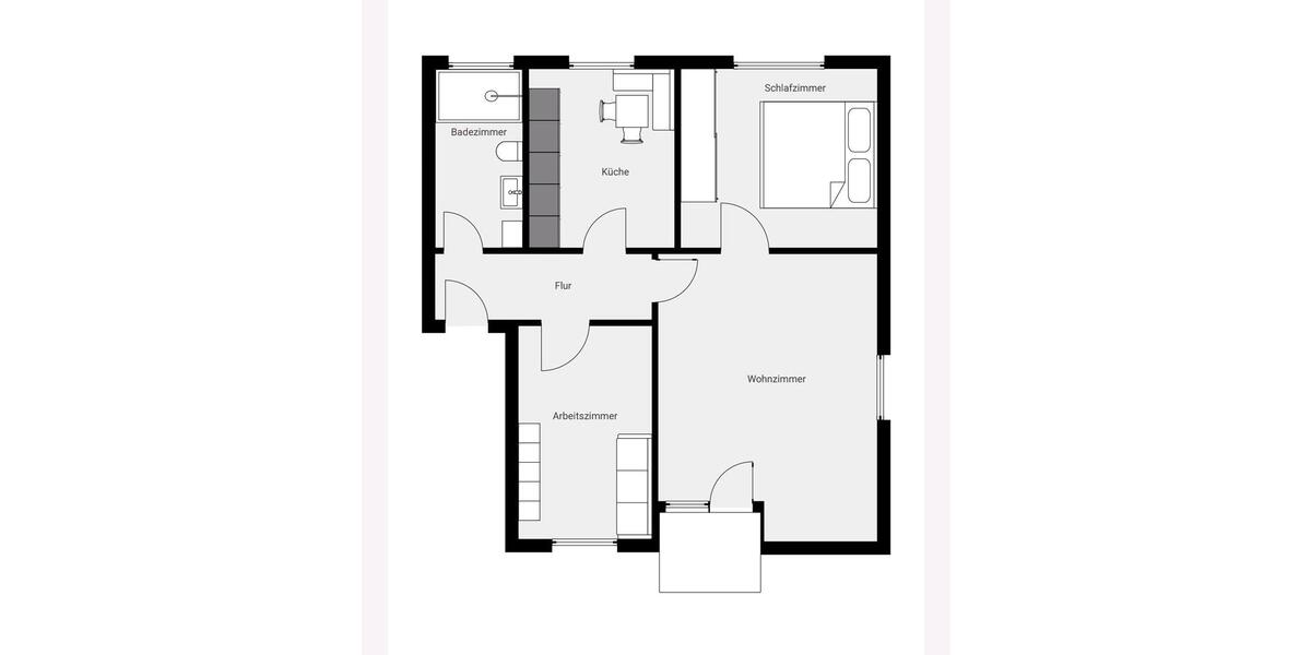 Etagenwohnung Essen Stadtbezirk VI - 6 Zimmer, 122 m&sup2;, 270.000&euro; | Angebot:26447283