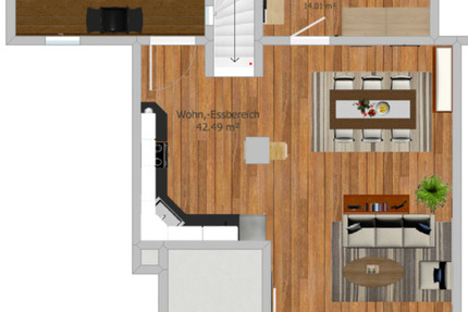 Wohnung Wuppertal Gemarkung Ronsdorf - 4.5 Zimmer, 105 m&sup2;, 269.000&euro; | Angebot:24695564