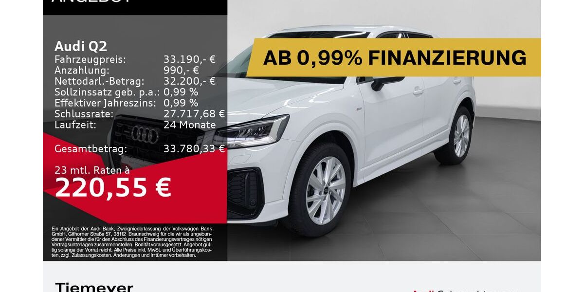 Audi Q2 30.457 km 33.190 &euro; Bochum 44809