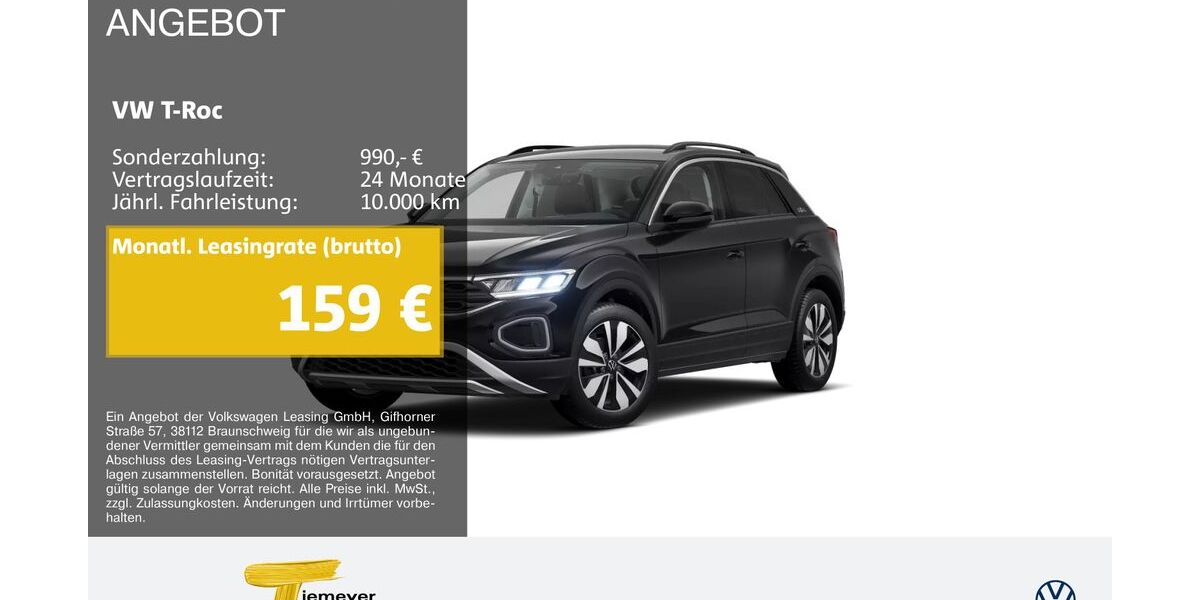 VW T-Roc 25.646 km 22.670 &euro; Recklinghausen 45663