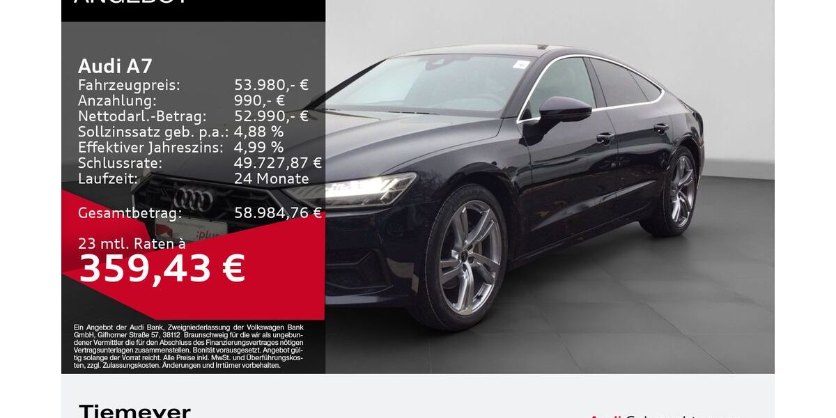Audi A7 26.192 km 53.440 &euro; Gelsenkirchen 45894