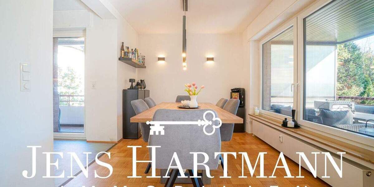 Etagenwohnung Mülheim an der Ruhr Saarn - 3 Zimmer, 94 m&sup2;, 1.300&euro; | Angebot:25399868