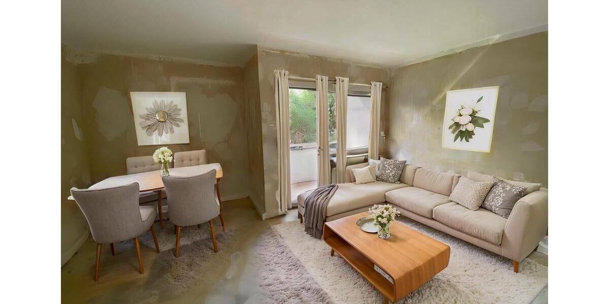 Erdgeschoßwohnung Duisburg Rheinhausen - 2 Zimmer, 47 m&sup2;, 429&euro; | Angebot:25874906