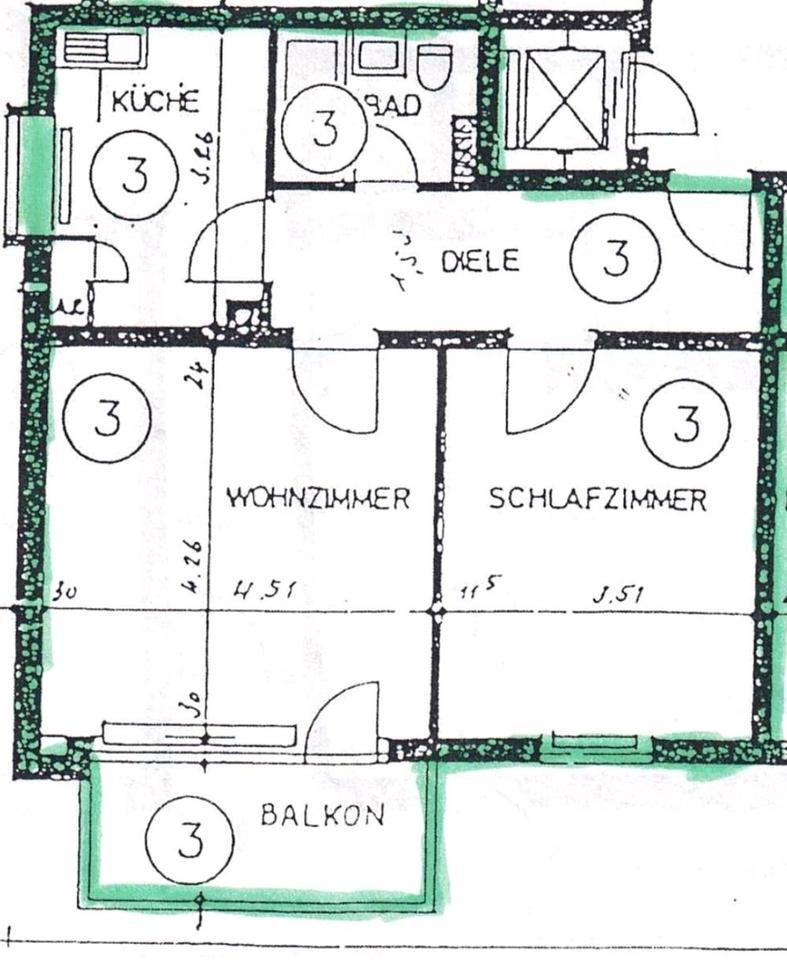 Attraktive Eigentumswohnung in begehrter Lage zimmer