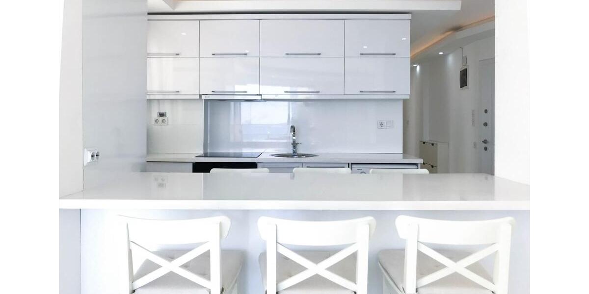 Schöne, voll möblierte Wohnung mit Meerblick in Kusadasi 4 zimmer