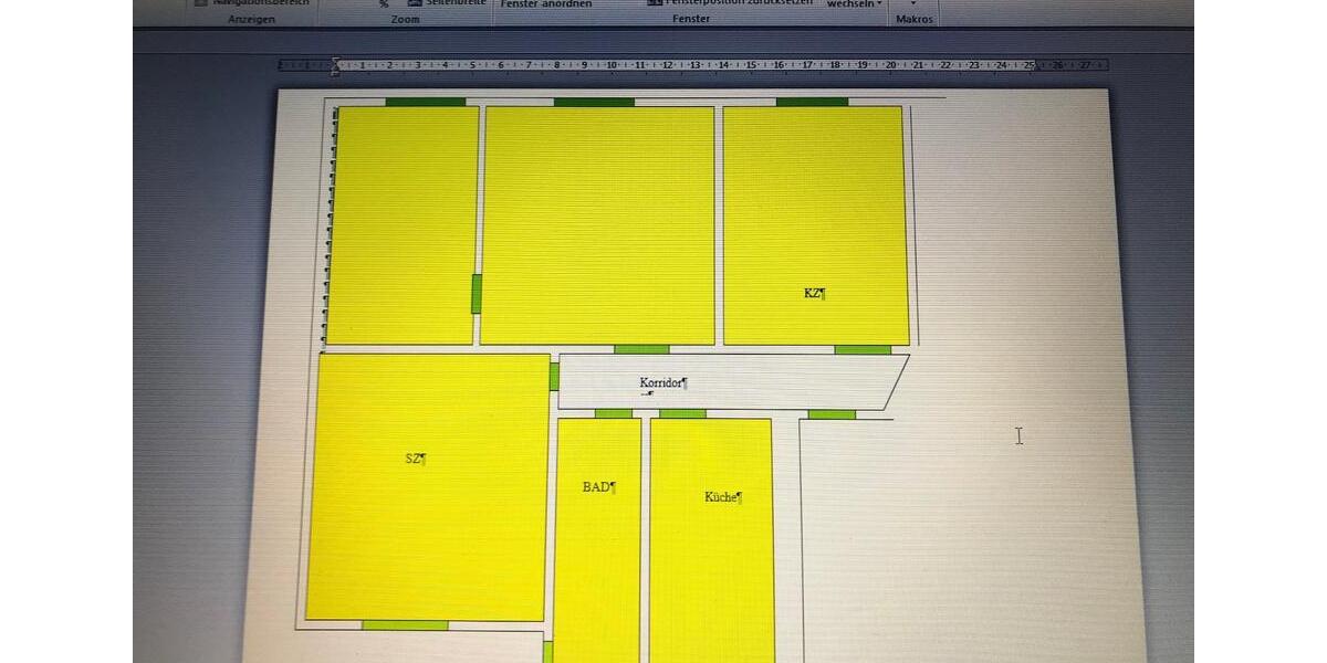 3 Schlafzimmer 1 Wohnzimmer 1 Kü. Bad Korr. Keller 86 4.5 zimmer