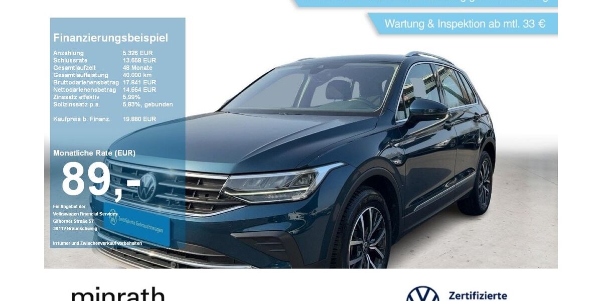 VW Tiguan 121.171 km 19.060 &euro; Moers 47441