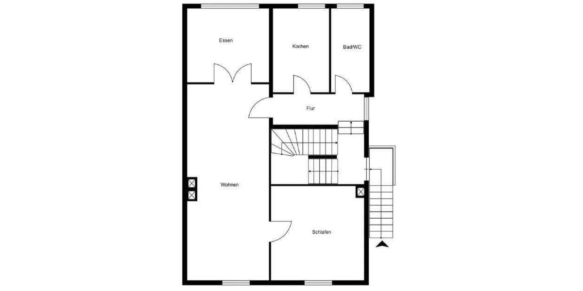 Mehrfamilienhaus, Wohnhaus Velbert Mitte - 6 Zimmer, 160 m&sup2;, 375.000&euro; | Angebot:25678622