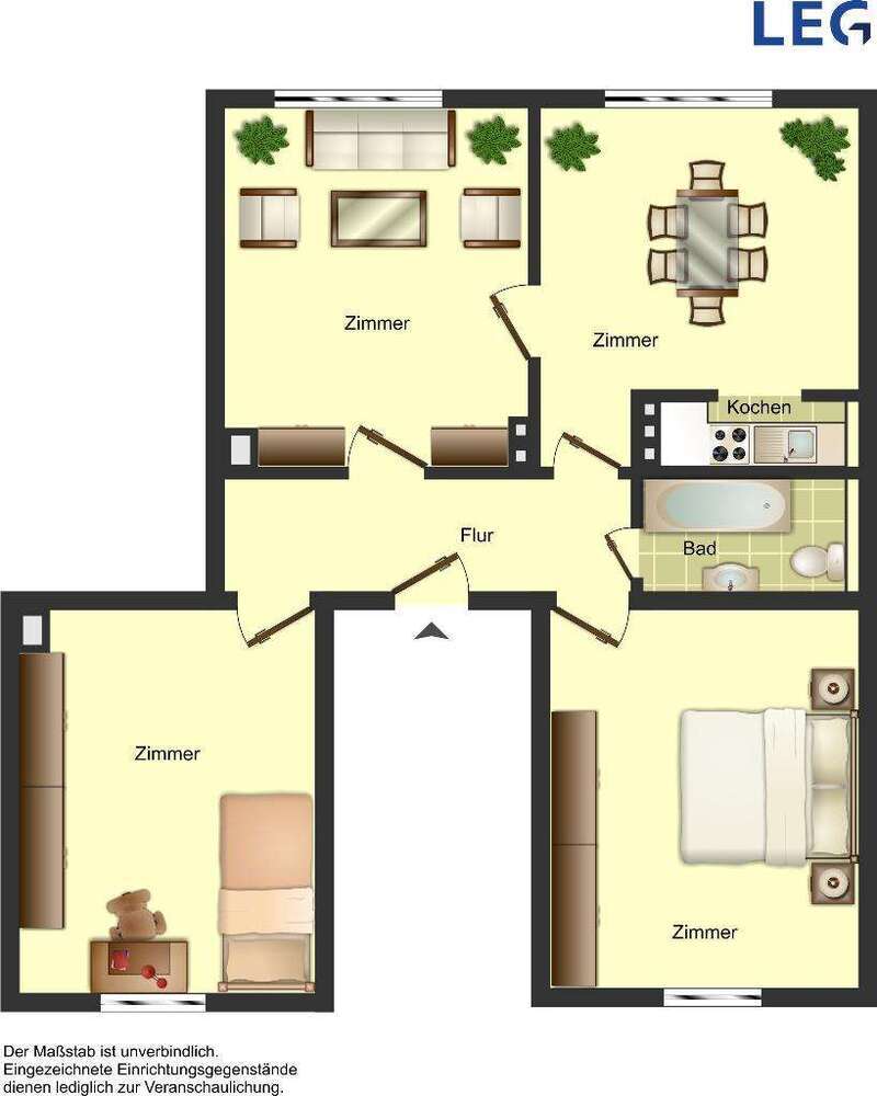 Wohnung zum Mieten in Solingen 689 € 70.04 m²